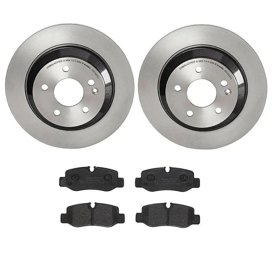 Brembo Kt00A10 Brake Kit – Oe-Style Rotor And Pad Assembly 1