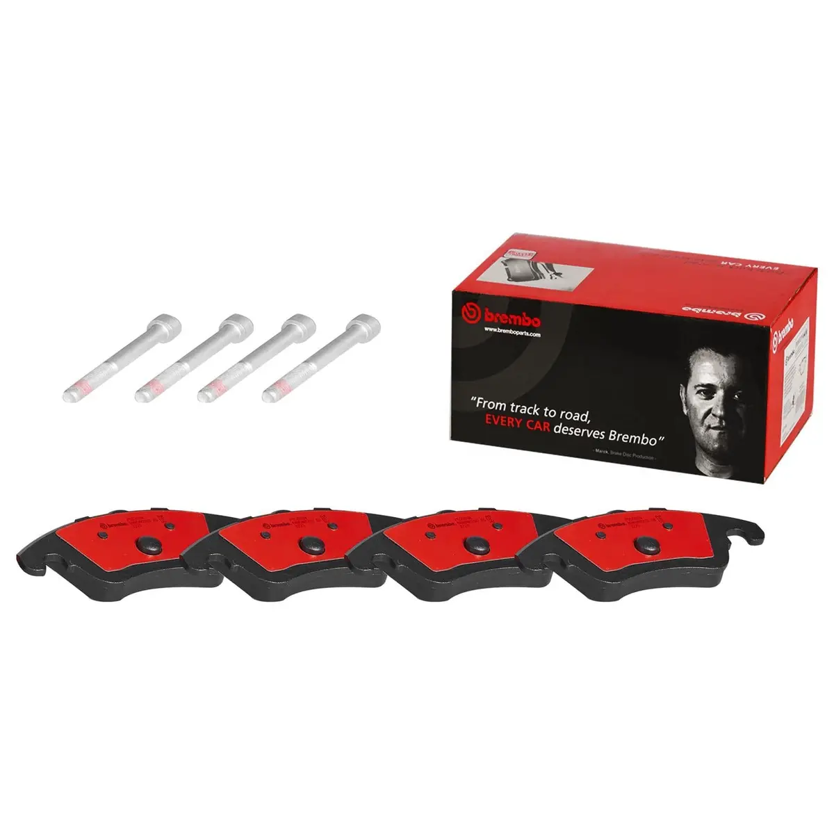 Brembo P50069N Nao Ceramic Brake Pads – Front Axle Fitment 1