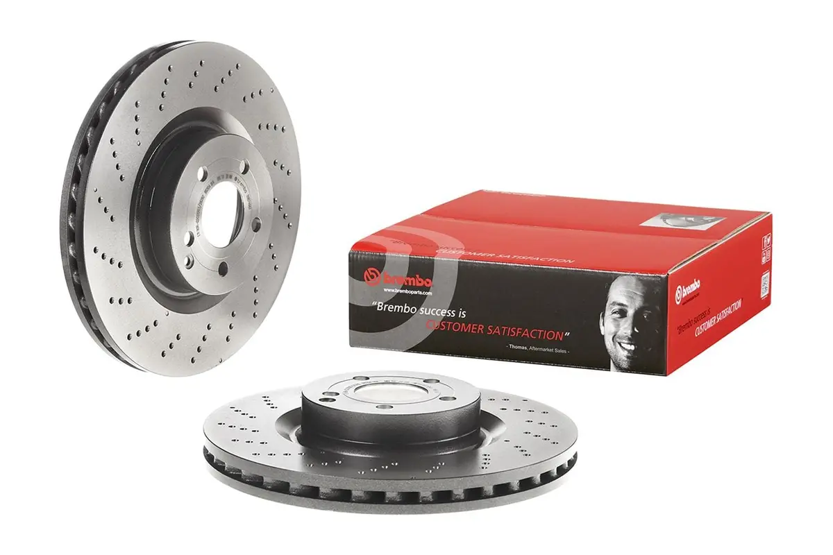 Brembo 09.B746.61 Uv-Coated Premium Brake Rotors – Track-Ready Performance 1