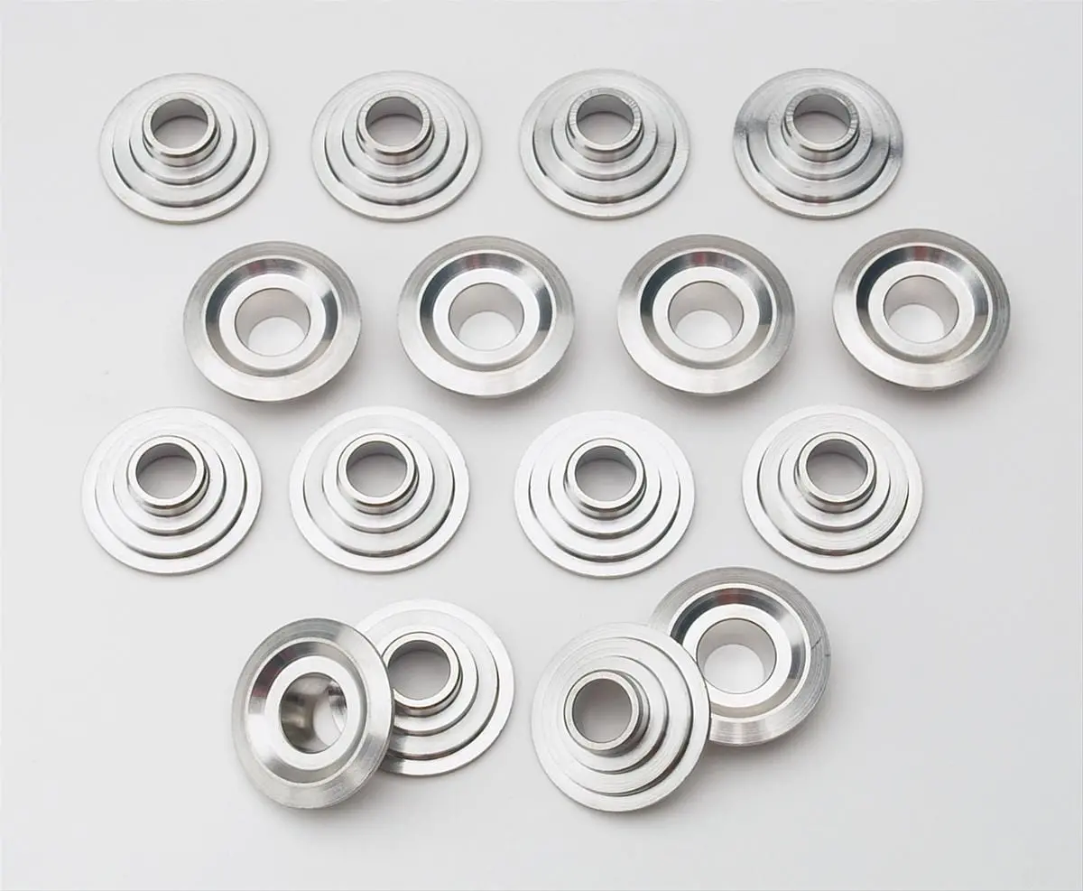 Comp Cams 728-1 Titanium Valve Spring Retainers For Lightweight Performance 1