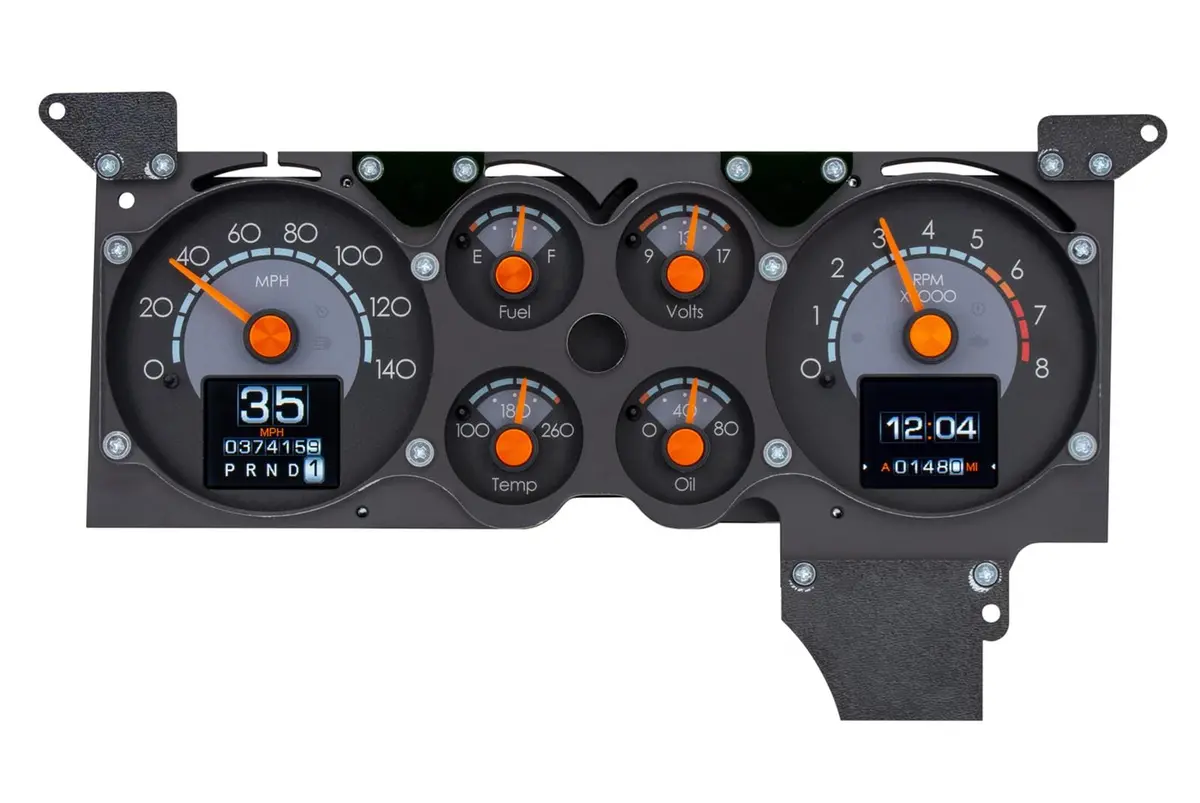 Dakota Digital Rtx-86C-Mc-X Direct-Fit Digital Gauge Kit 1