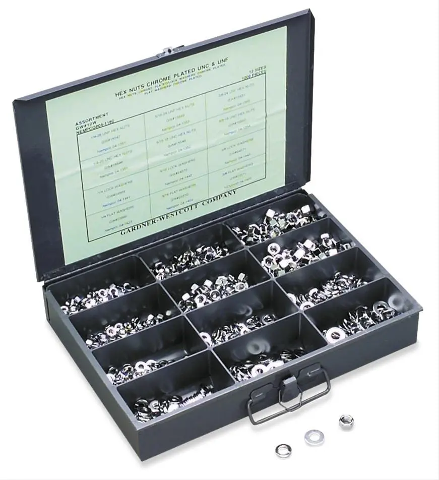 Gardner-Westcott 12-W-S Assorted Fastener Hardware Kit 1