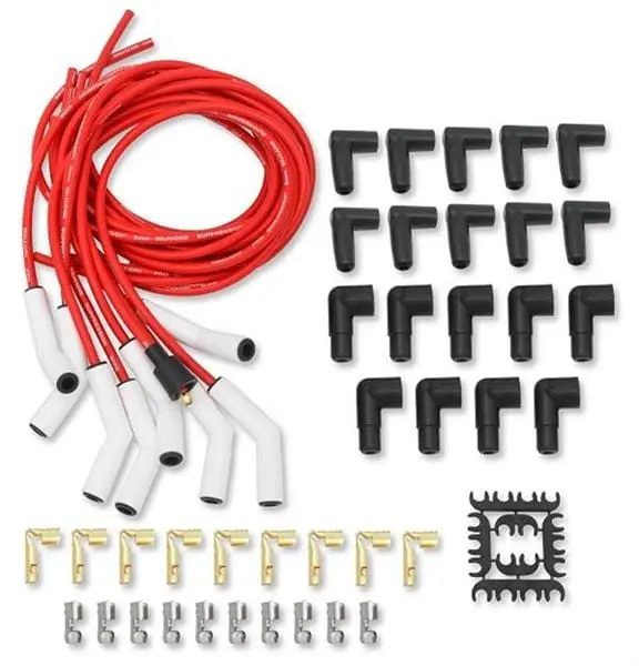 Mallory 947C Pro Sidewinder Spark Plug Wire Set 1