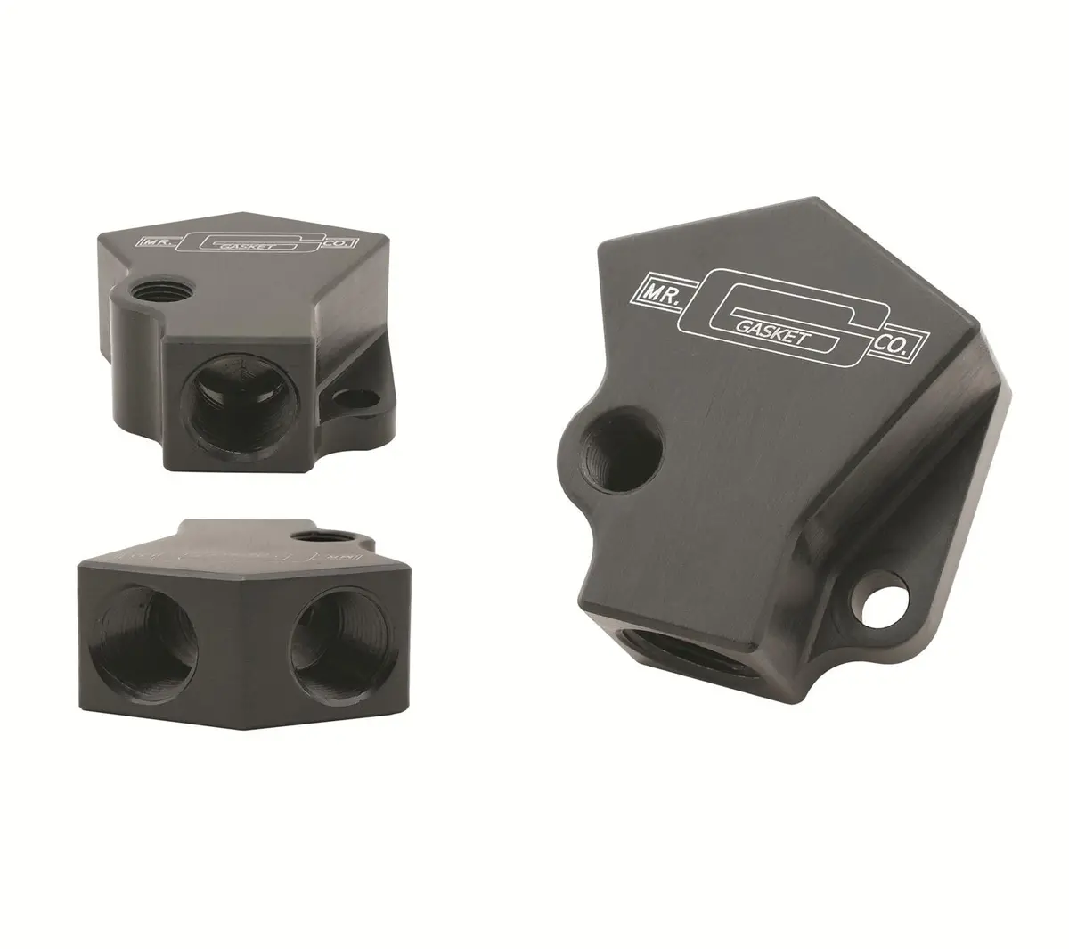 Mr. Gasket 2961Bl Y-Style Fuel Distribution Block Kit 1