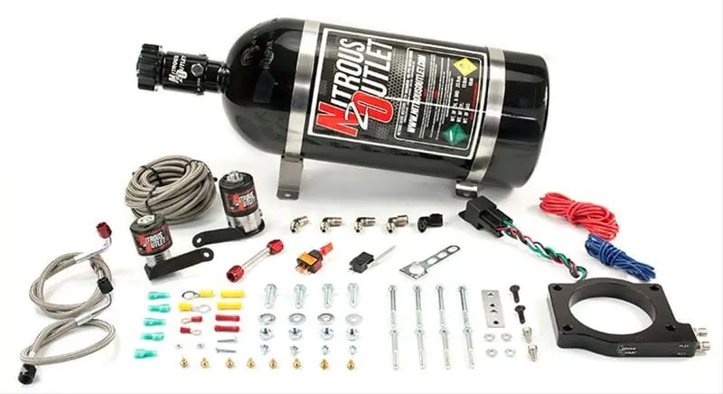 Nitrous Outlet 00-10175-15 Nitrous Plate System – Single-Stage, Tunable Injection 1