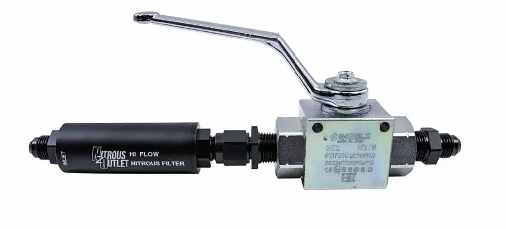 Nitrous Outlet Shut-Off Valve – High-Flow Precision Control For Nos Systems 1