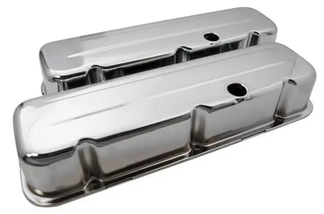 Rpc Racing Chrome Steel Tall Valve Covers – 3-5/8", Baffled Design (Rpcr9235) 1