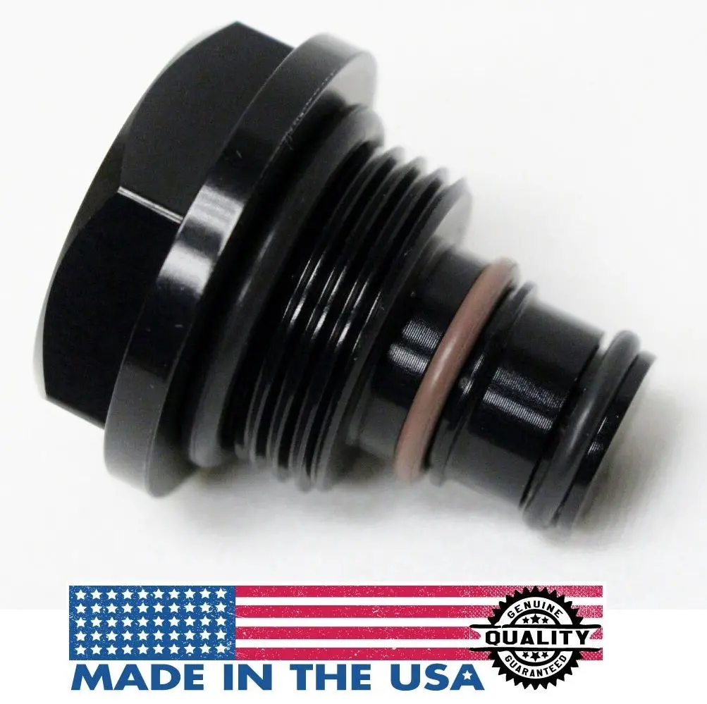 2004-2007 Dodge Ram Cummins He351cw Turbo Solenoid Replacement Plug Billet Black 1