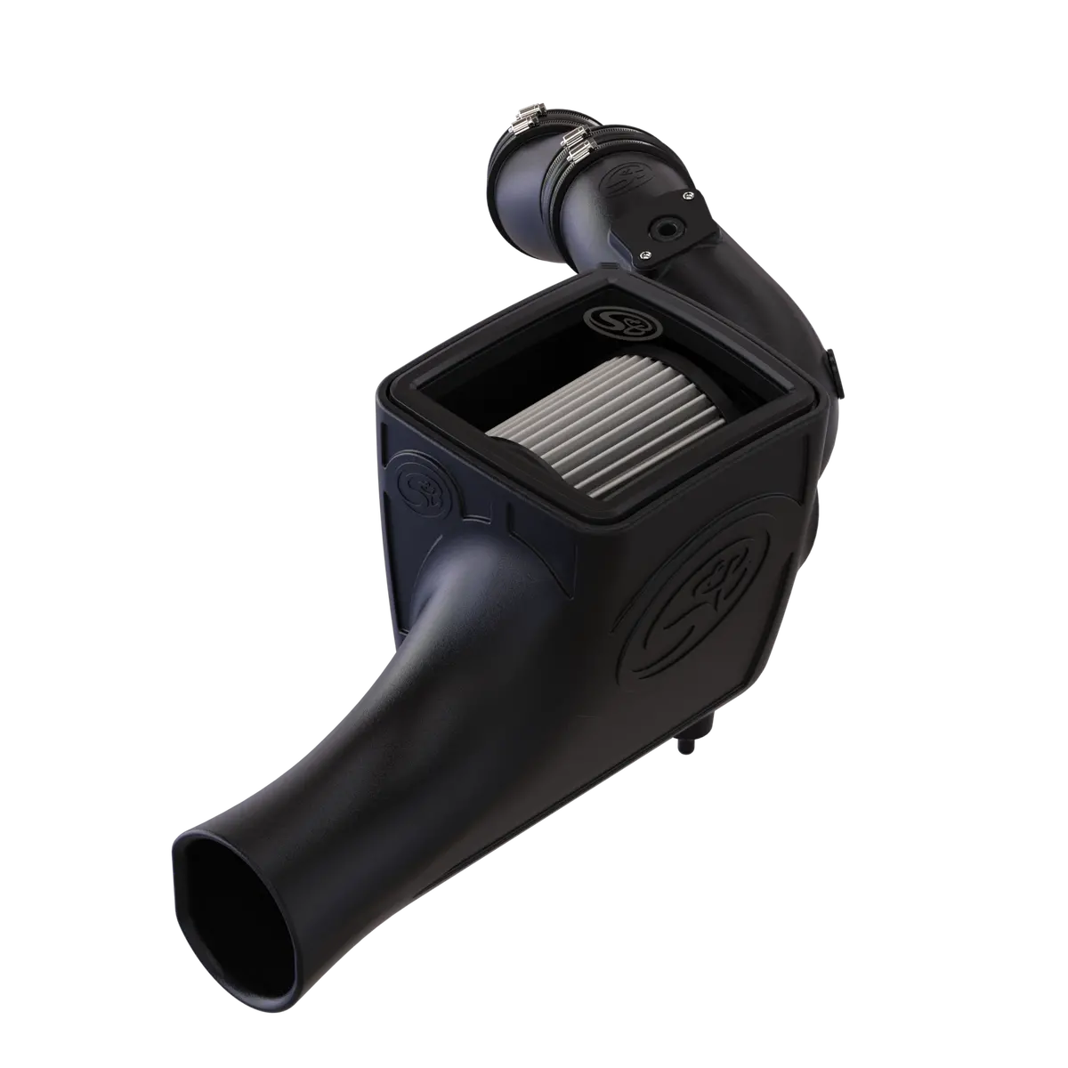 S&B 75-5070D Cold Air Intake For 2003-2007 Ford Powerstroke 6.0L (Dry Filter) 1