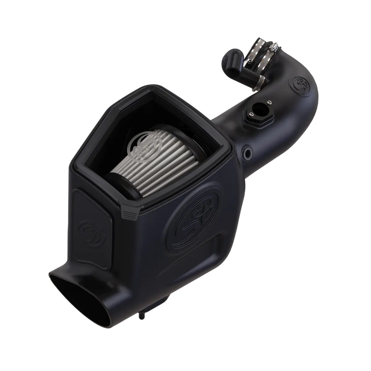 S&B 75-5105D Cold Air Intake For 2008-2010 Ford Powerstroke 6.4L (Dry Filter) 1