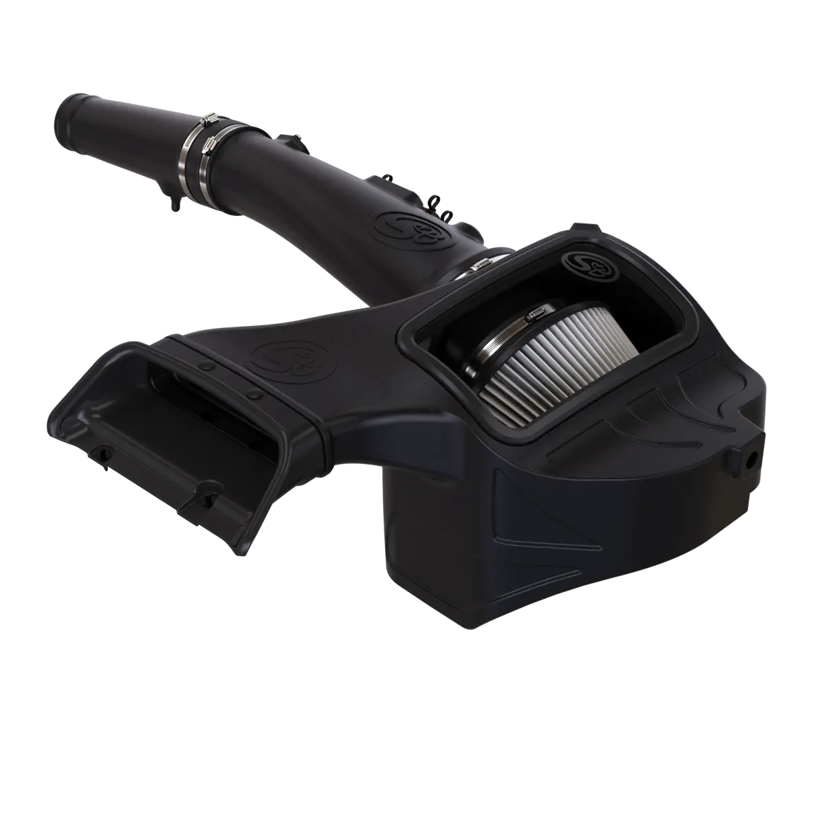 S&B 75-5126D Cold Air Intake For 2018-2021 Ford F-150 Powerstroke 3.0L (Dry Filter) 1