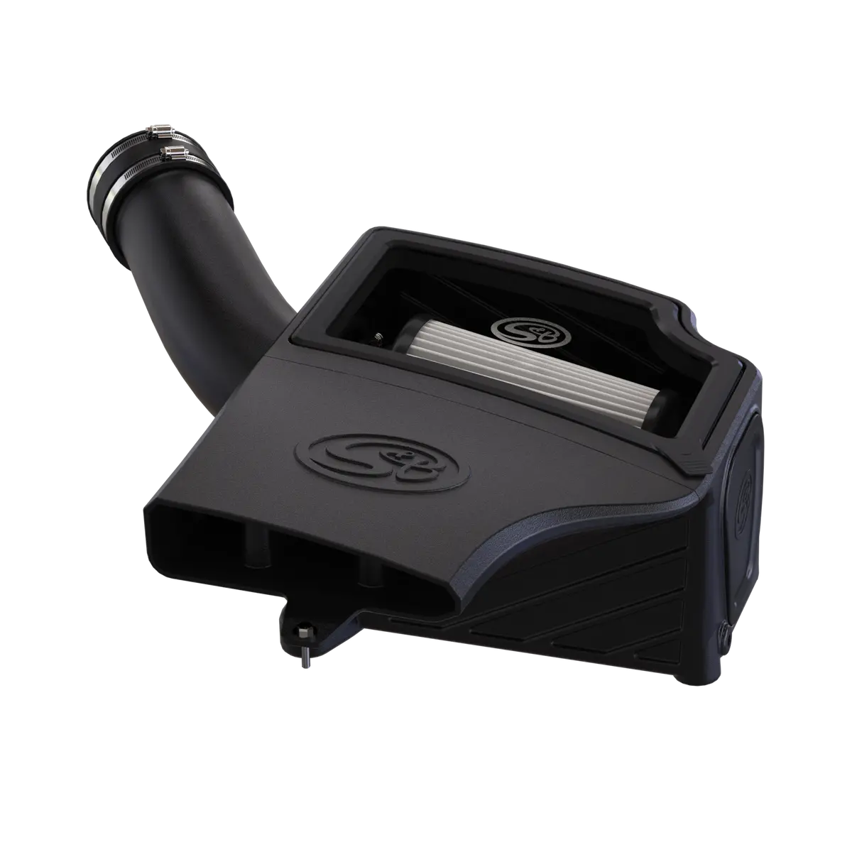S&B 75-5131-1D Cold Air Intake For 1994-1997 Obs Ford Powerstroke 7.3L (Dry Filter) 1