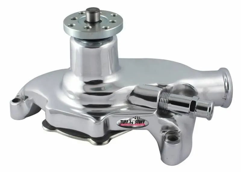 Tuff Stuff Platinum Supercool Alloy Short Water Pump – Chrome Finish Tuf1394Na 1