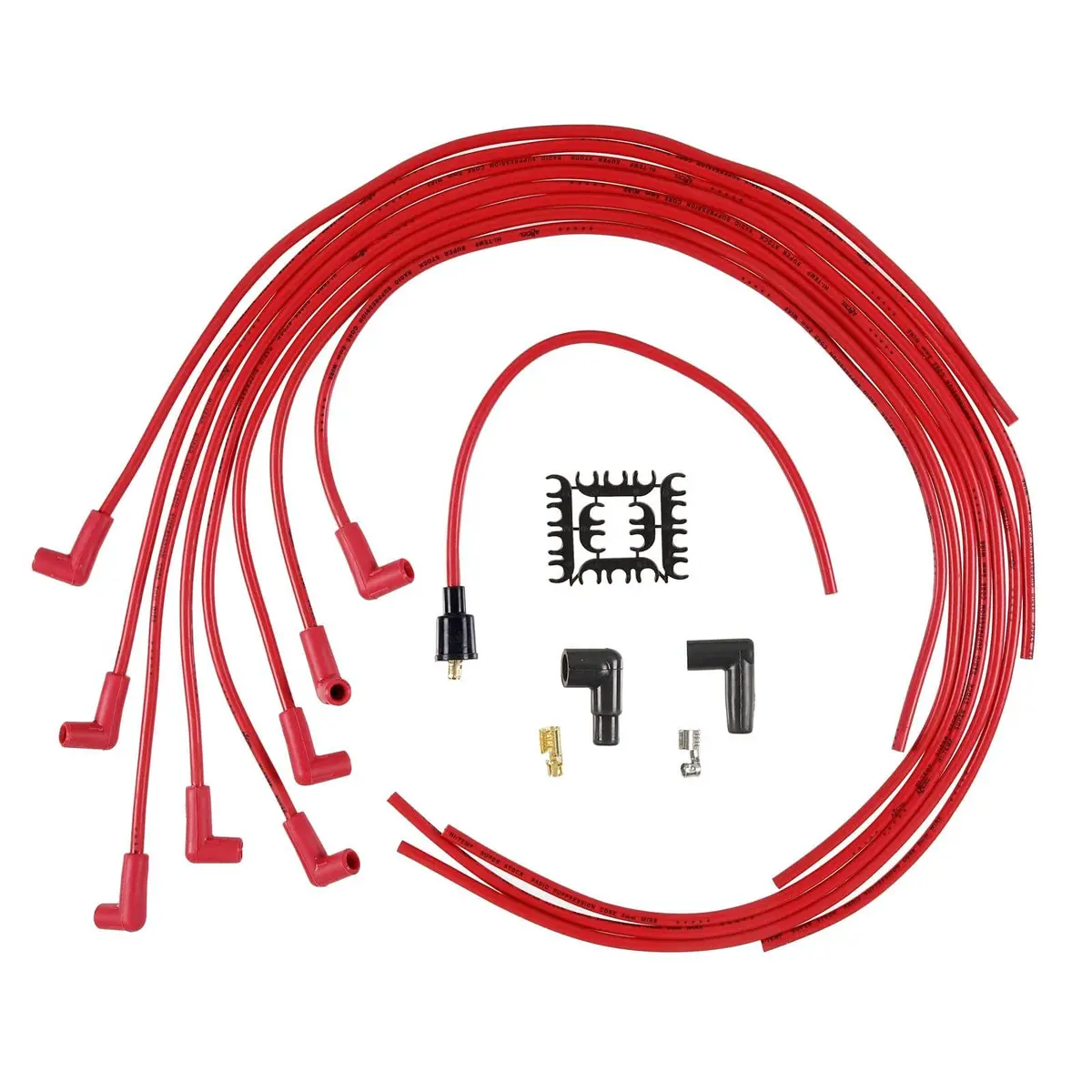 Accel 4041R Superstock 4000 Series Spark Plug Wire Set 1