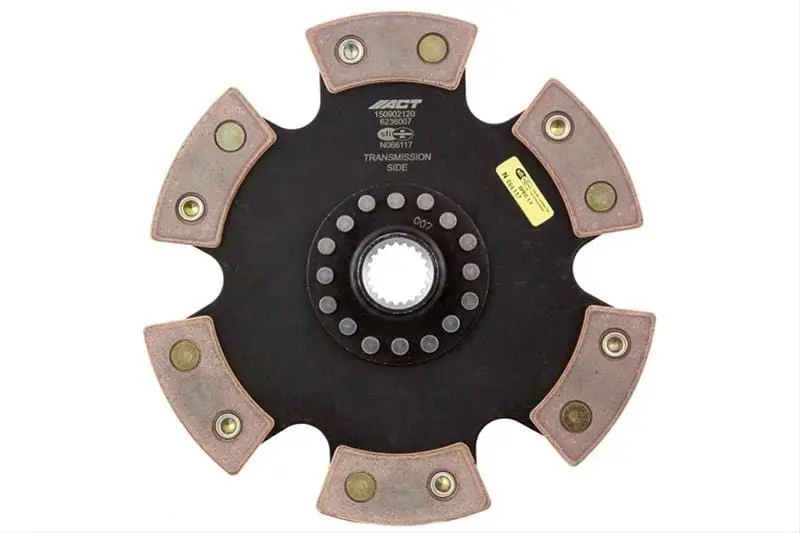 Act 6236007 Race Clutch Disc – Organic/Kevlar Hybrid, 10.5" Diameter, High-Torque Capacity 1