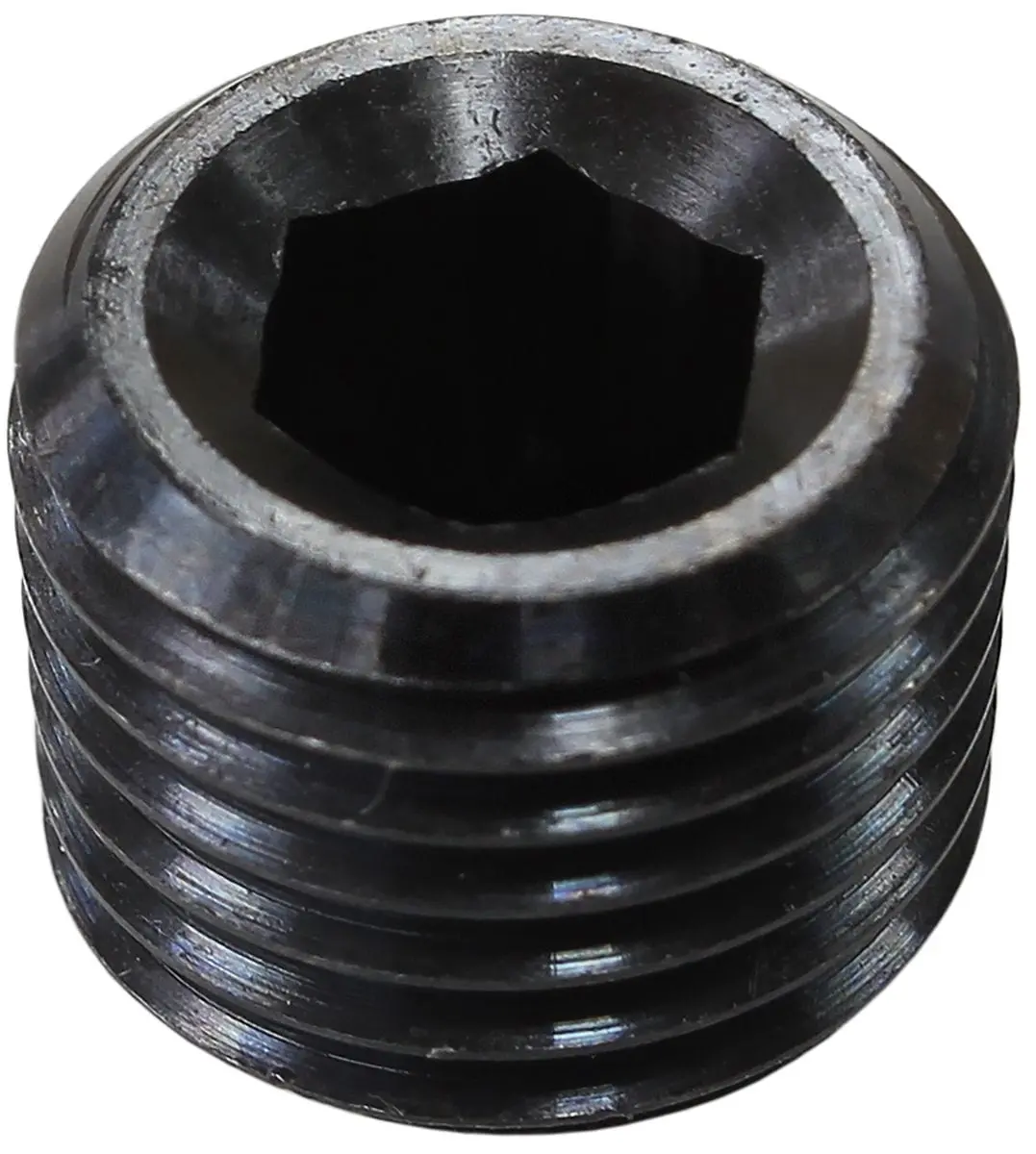 Black-Anodized Steel Port Plug – Af979-04Blk 1