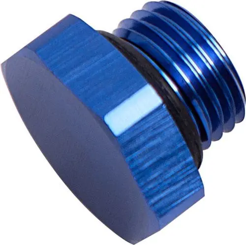 -6An Orb Port Plug – Stainless Steel Sealing Adapter (Af814-06) 1