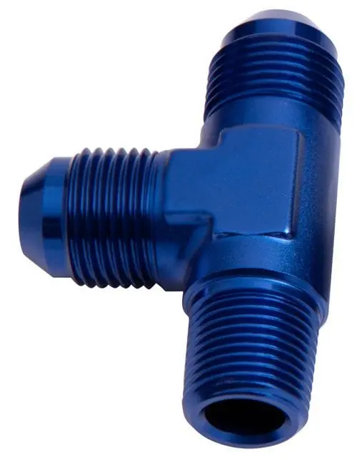 An Fitting Tee Adapter – 1/8" Npt To -4An, Straight Run Configuration (Af826-04) 1