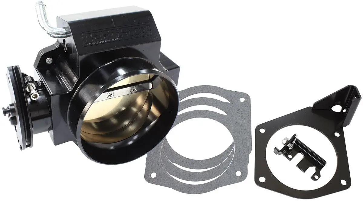 95Mm Billet Throttle Body – Cnc-Machined, Black Anodized (Af64-2072Blk) 1
