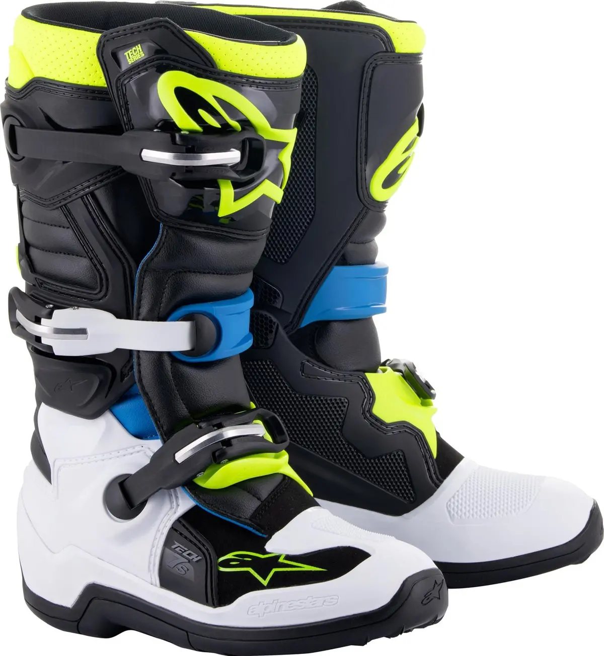 Alpinestars Tech 7S Motocross Boots – 2015 Edition, Size 8 (2015017-1795-8) 1