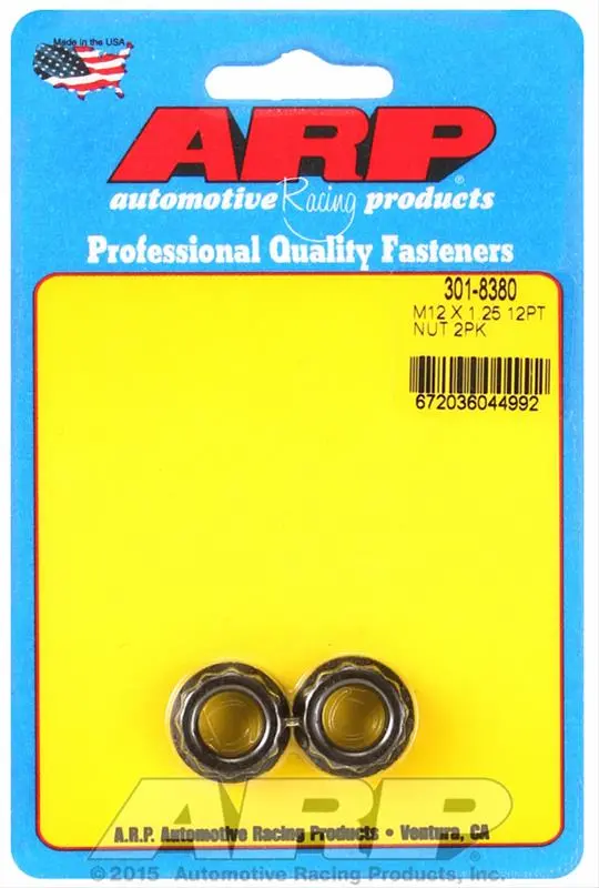 Arp 12-Point High-Strength Fastener Nuts – 301-8333 For Critical Engine Applications 1