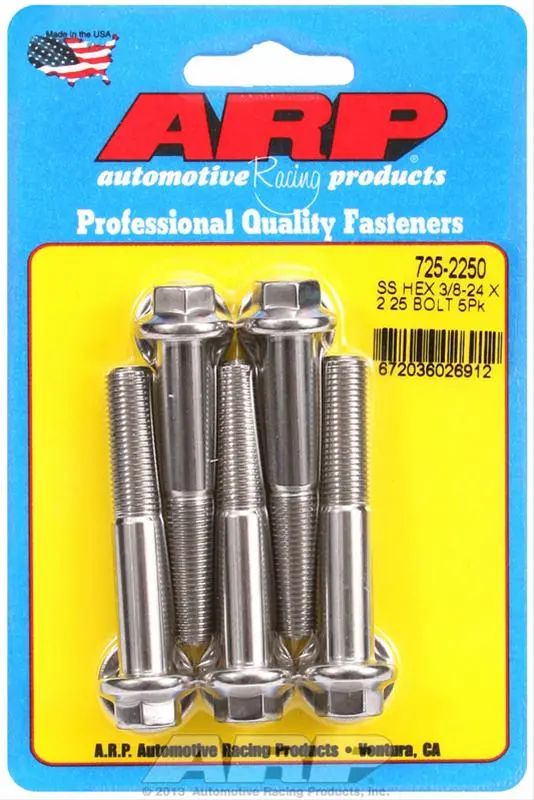 Arp 725-2250 Stainless Steel Bolts – High-Strength Fastening Solution 1