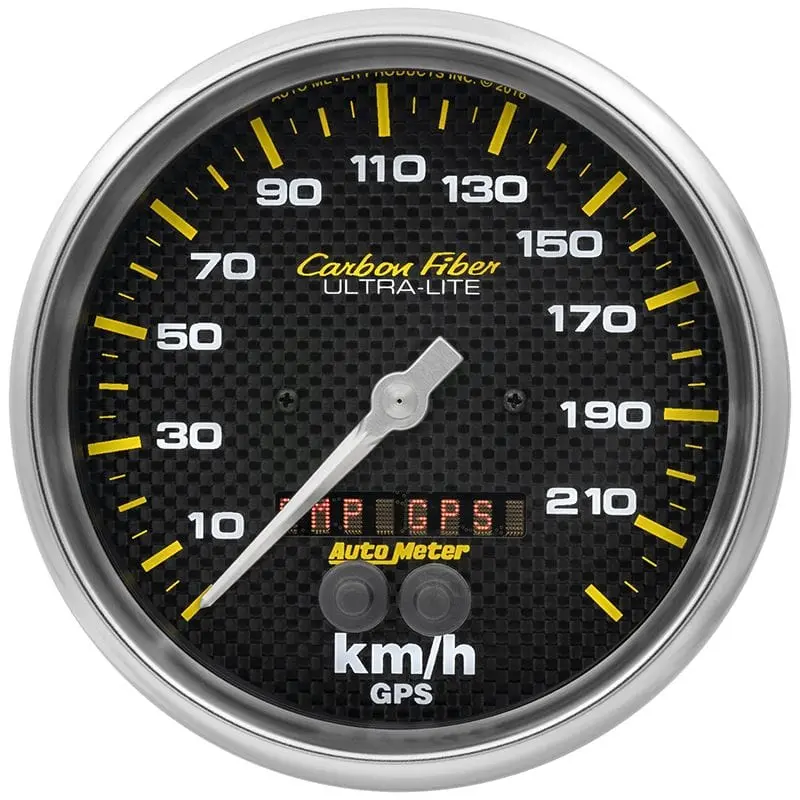 Carbon Fiber Gps Speedometer Display – Au4881-M 1