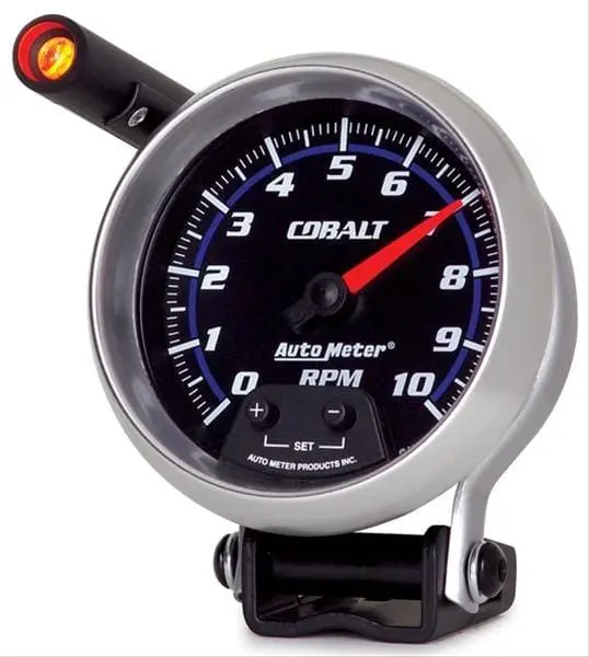 Autometer Cobalt Series 5-Inch Electric Tachometer With White Face (Model #6290) 1