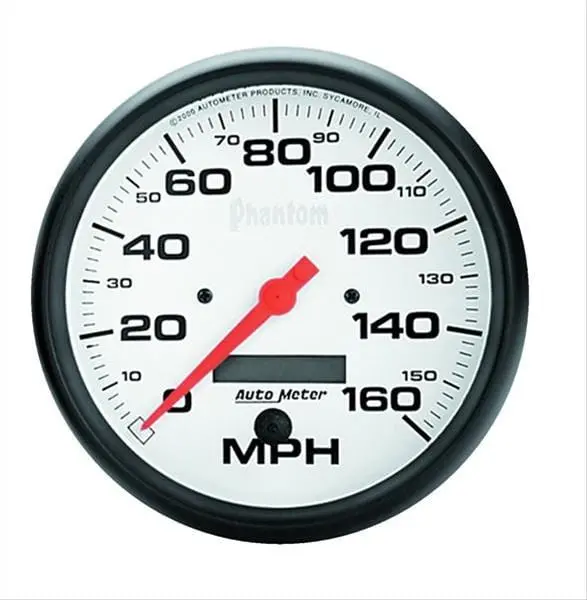 Autometer 5889 Phantom Series Electric Speedometer – Led-Illuminated Digital-Analog Hybrid 1