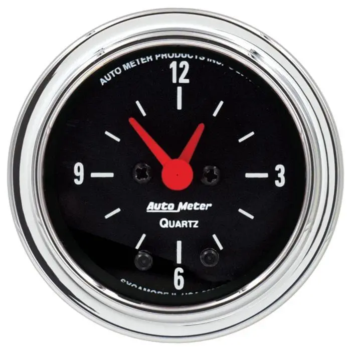 Autometer 2585 Traditional Chrome Analog Gauge – 2-1/16", Mechanical Or Electrical Options 1