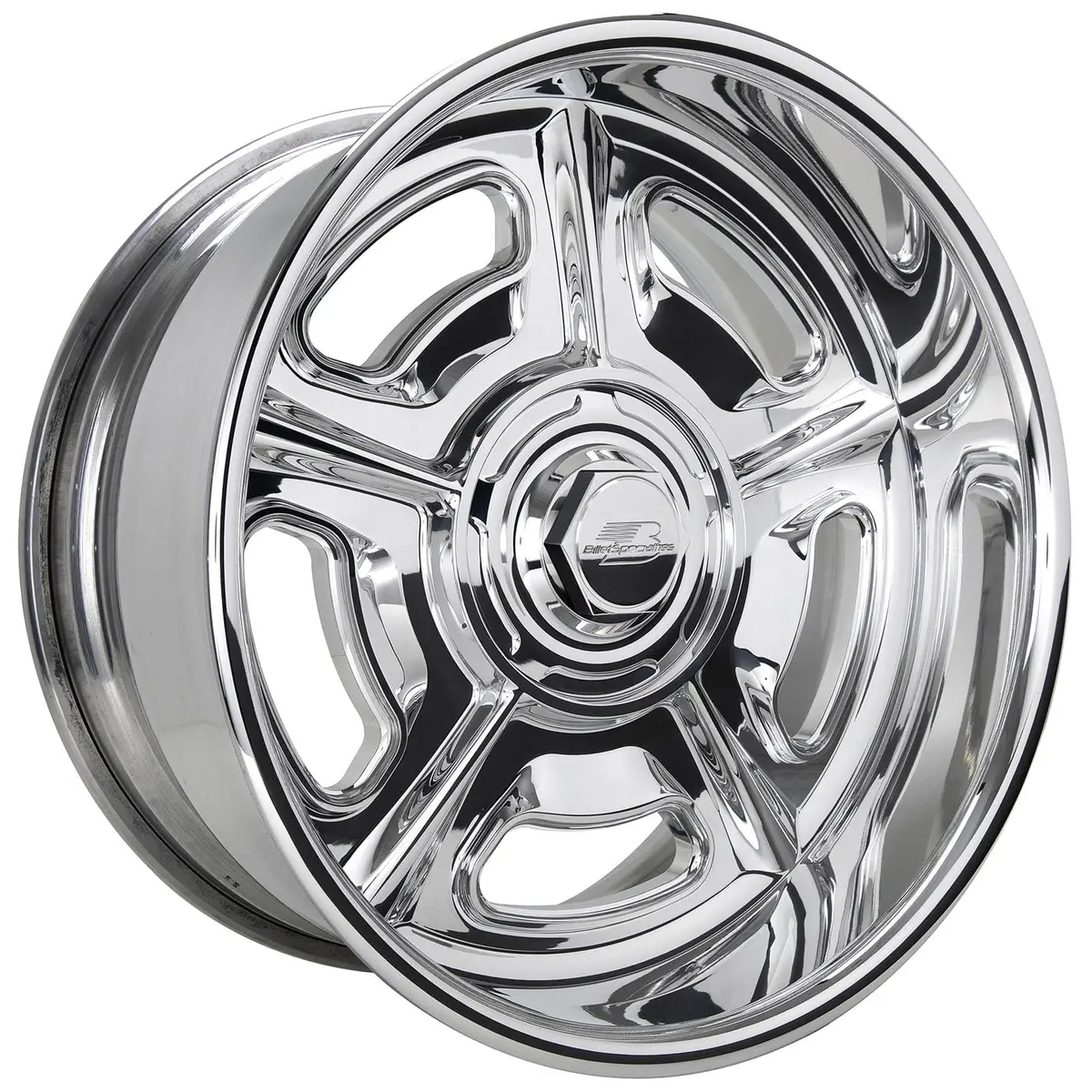 Billet Specialties Vsl93290 Vintage Series Palmdale Wheel – Polished Aluminum, Custom-Ordered 1