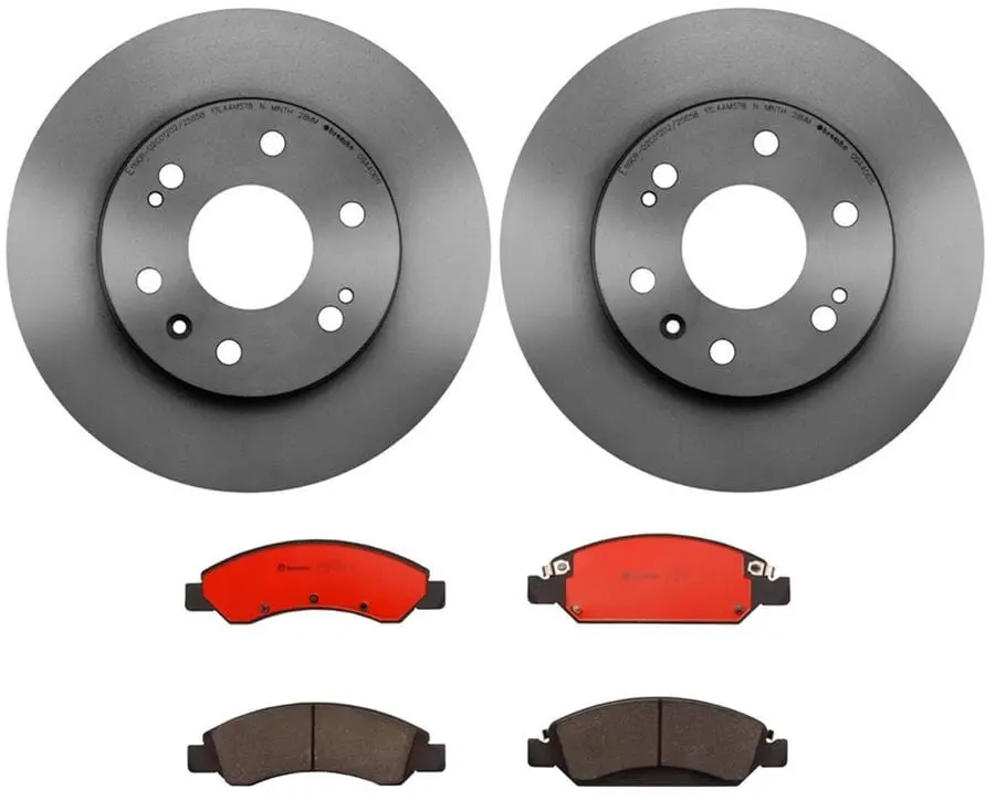 Brembo Kt00390 Premium Brake Pad And Rotor Kit 1