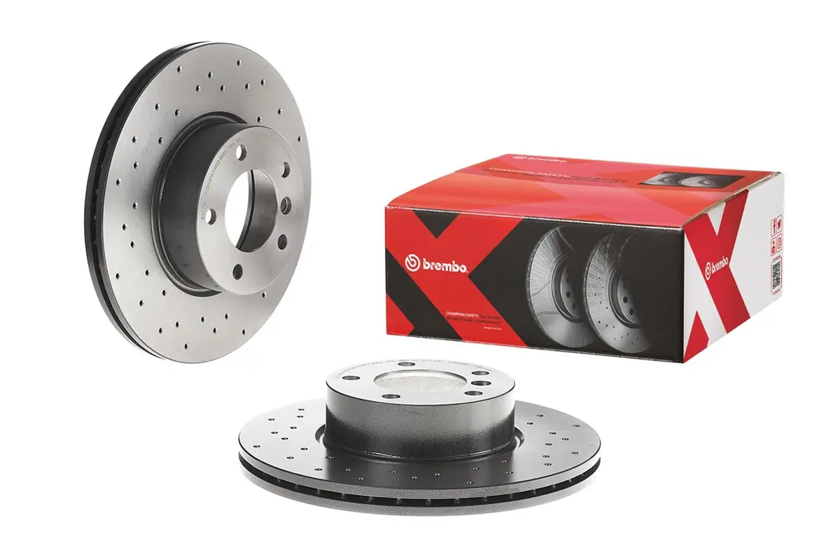 Brembo 09.B337.2X Uv-Coated Performance Brake Rotor – Corrosion-Resistant Surface 1