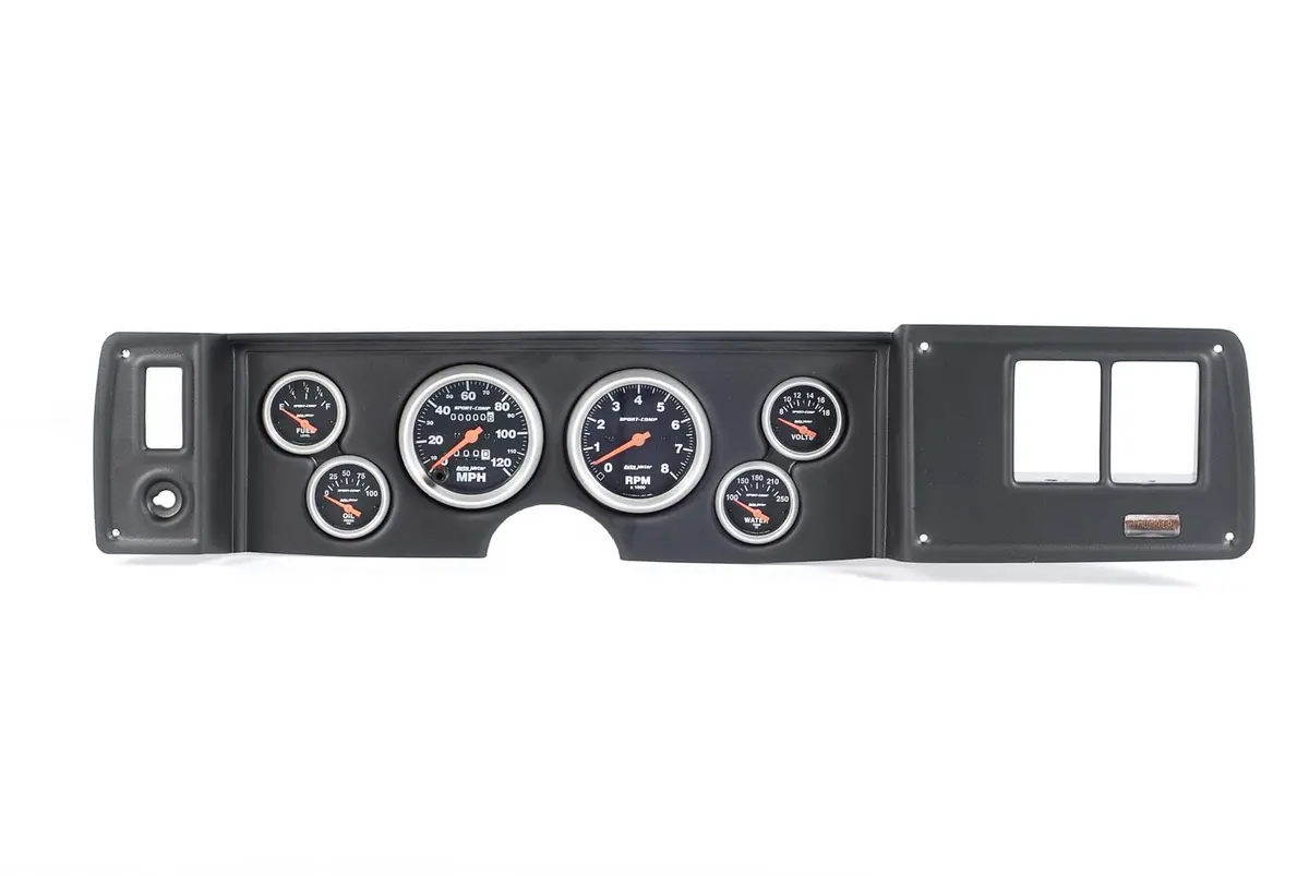 Classic Thunder Road 101791611 Instrument Panel With Autometer Gauges 1