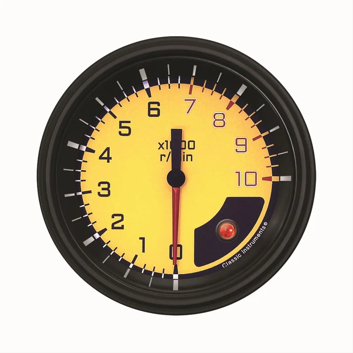 Classic Instruments Auto Cross Gray Series Tachometer - Ax10Yblf 1