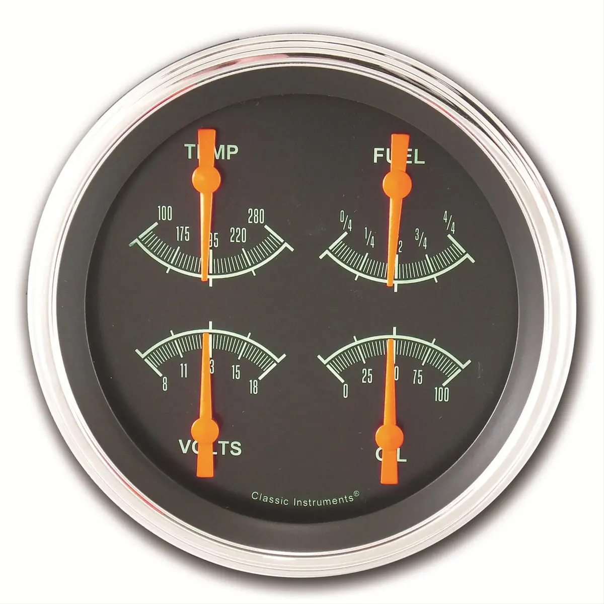 Classic Instruments Gs75Slf G-Stock Gauge Set – Modern Analog Readouts With Classic Styling 1