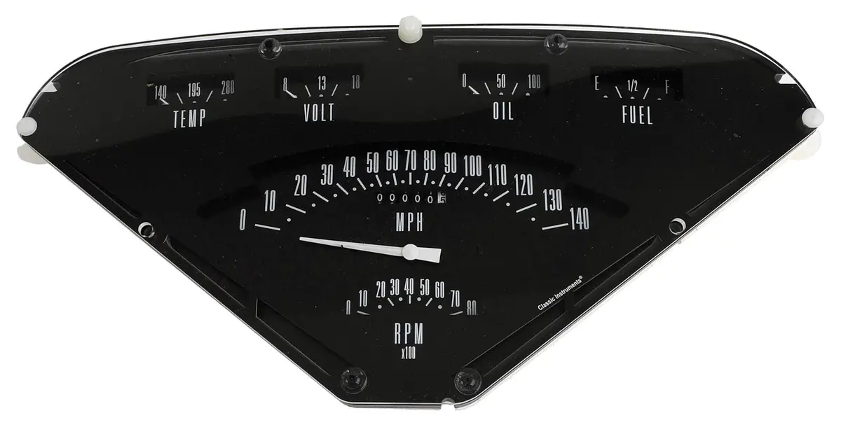 Classic Instruments Tf01B-Gm Tach-Force Gauge Package – Gm-Compatible Bundle 1