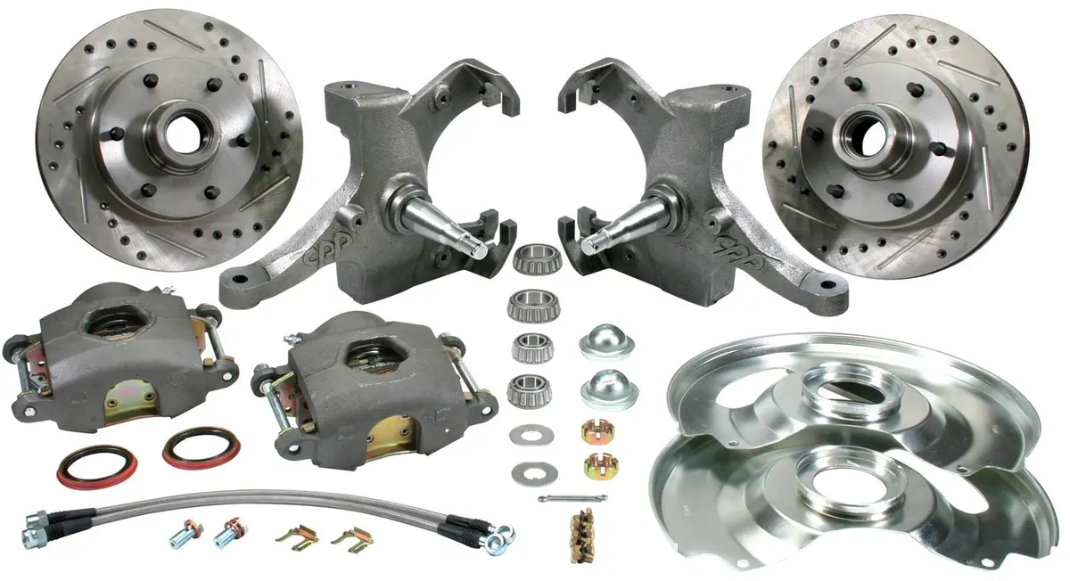 Classic Performance 6062Swbk-6Oe Oe-Style Drop Spindle Brake Conversion Kit 1