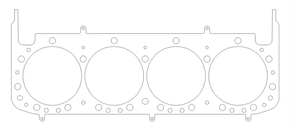 Cometic Mls Head Gasket – C5215-051, 0.051" Thickness For Precision Builds 1