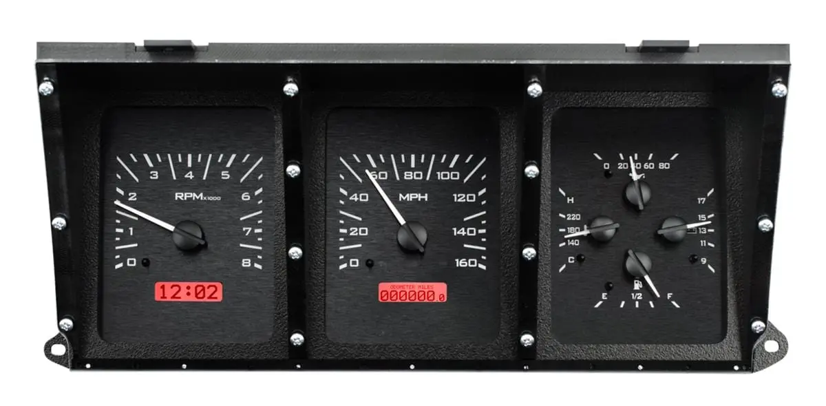 Dakota Digital Vhx Series Analog Gauge System – Vhx-73F-Pu-K-R 1