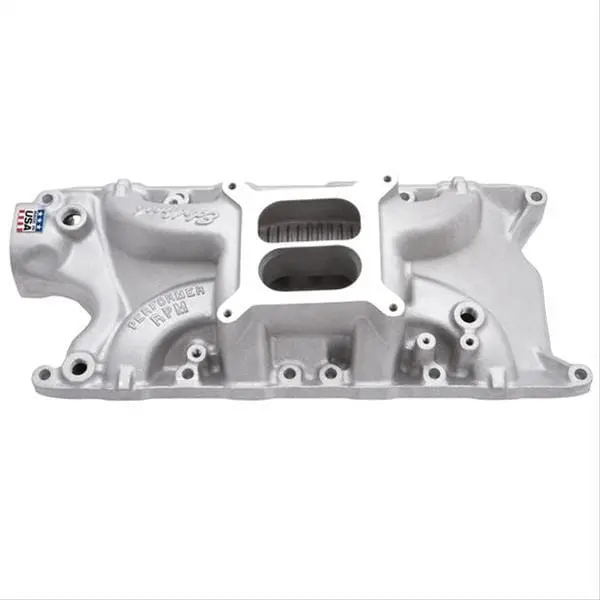 Edelbrock Performer Rpm Aluminum Intake Manifold For Small-Block Chevy (Part #7121) 1