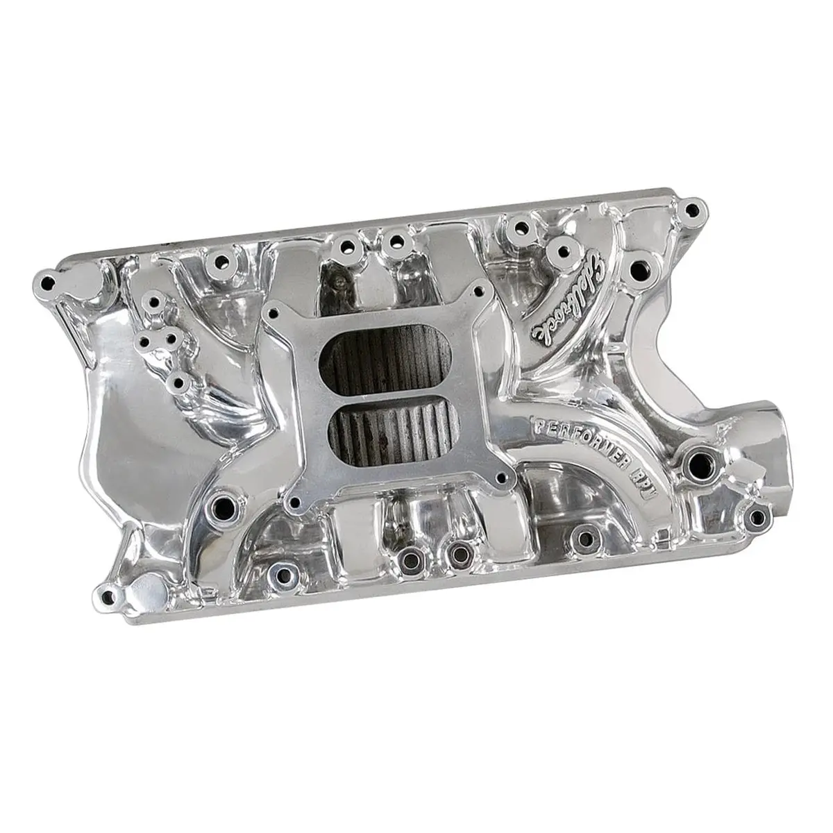 Edelbrock 71811 Performer Rpm Aluminum Intake Manifold For Small-Block Chevy 1