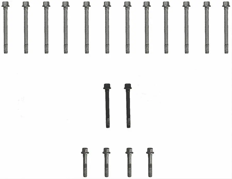 Fel-Pro Es 72188 Performance Head Bolt Kit – Torque-To-Yield, Chrome-Moly Steel 1