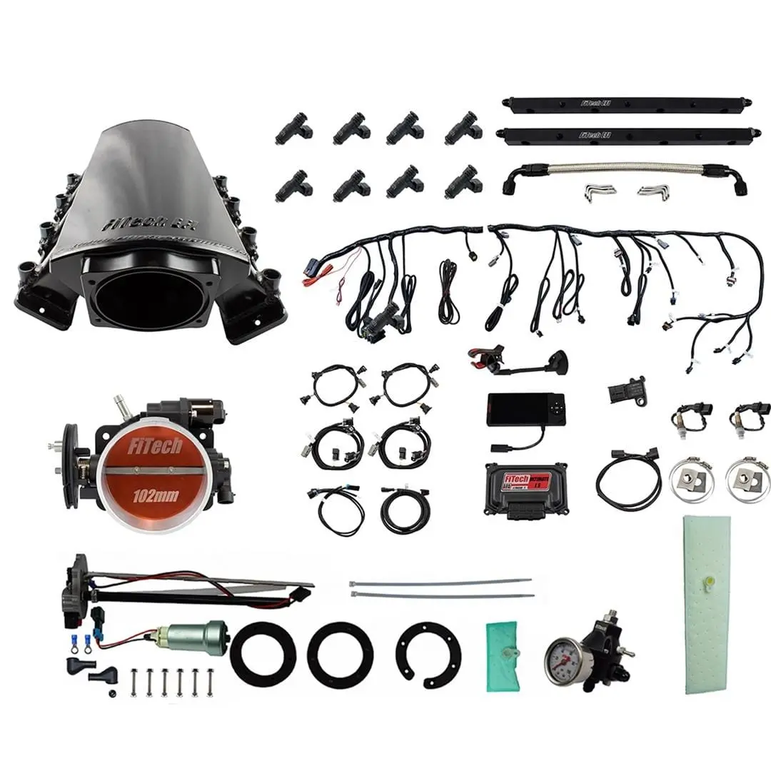 Fitech Ultimate Ls Efi System – 1000 Hp Fuel Injection Kit With Go Fuel In-Tank Module (76136) 1