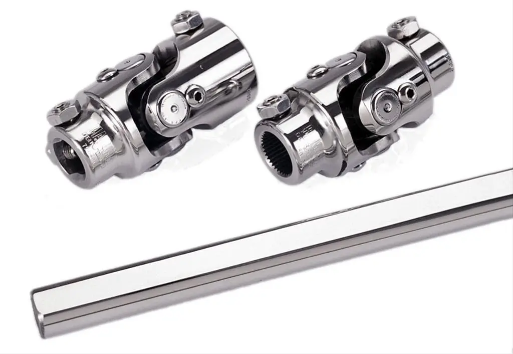 Flaming River Frujkt4Ss Universal Joint Steering Shaft Kit – Stainless Steel Construction 1