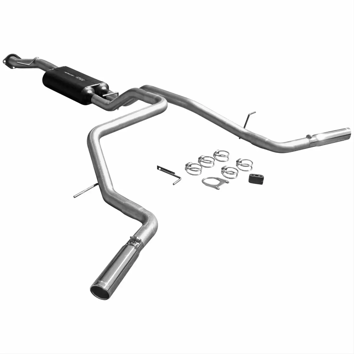 Flowmaster American Thunder Dual Exhaust System – Cat-Back, 17419 1