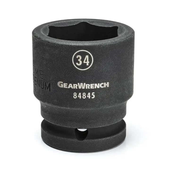 Gearwrench 84845 Impact Socket Set – Chrome-Moly Alloy, Torque-Resistant Design 1