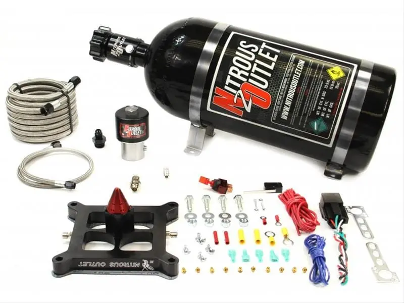 Nitrous Outlet Gen Iii Stinger Race Plate System – 4150 Flange, Dual-Stage Nitrous (00-10671-Gen3-00) 1