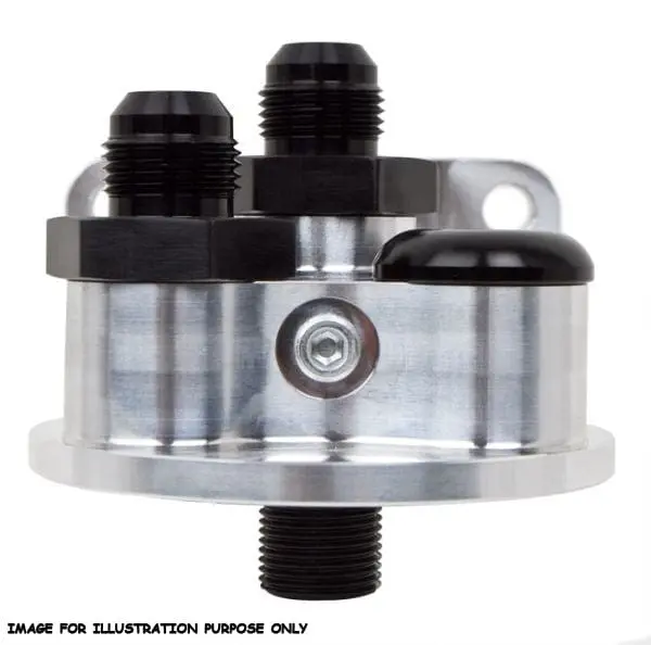 Billet Remote Oil Filter Mount Kit – Pfs09-1302 Firewall Style 1