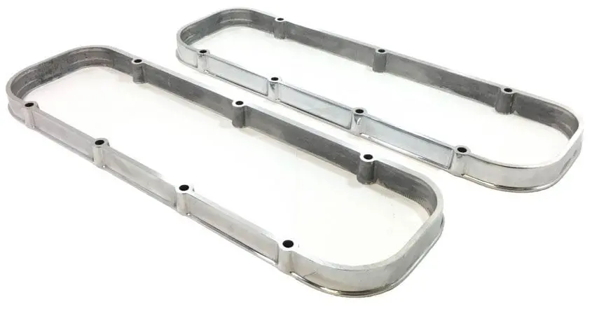 Rpcr7661 Polished Aluminum Valve Cover Spacers – 0.25" Height 1